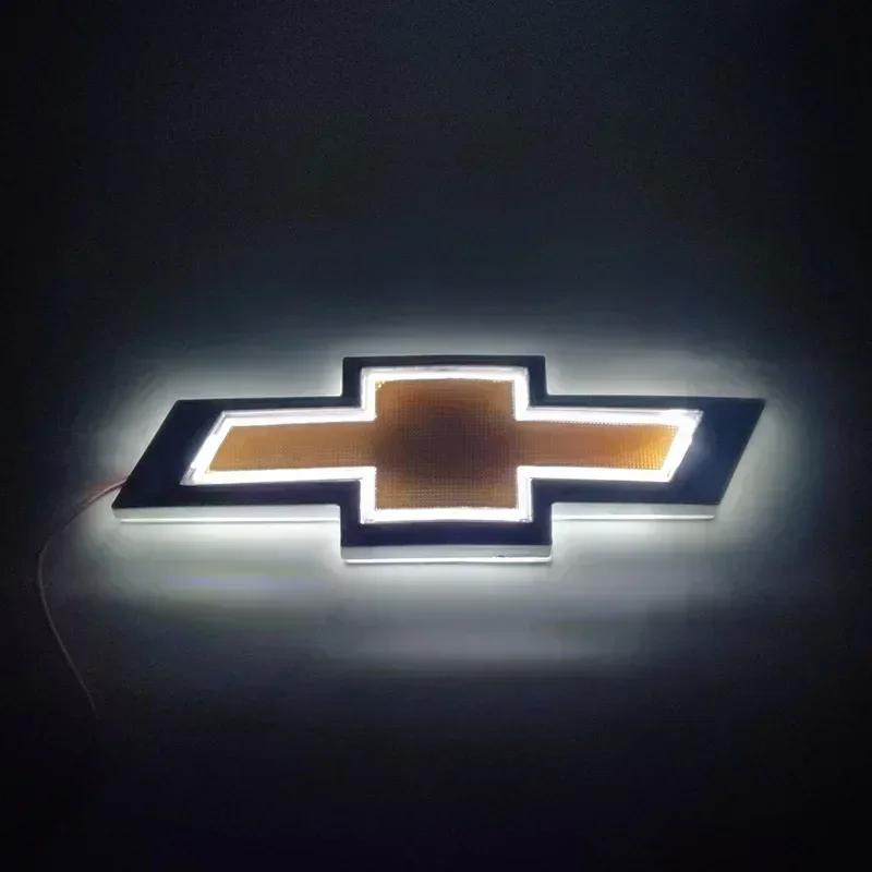 17x5.5см Светодиодный значок-наклейка на задний багажник автомобиля для Chevrolet Cruze Silverado Captive Traverse Spark Malibu Orlando Equinox