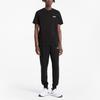 Puma Футболка с коротким рукавом и вышитым логотипом Ess+, мужская, черная, 845923-01