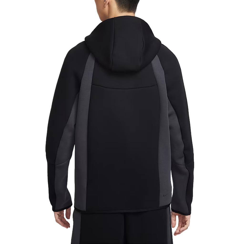 Nike Мужская флисовая куртка-ветровка Tech с цветными блоками, на молнии IF1326-010