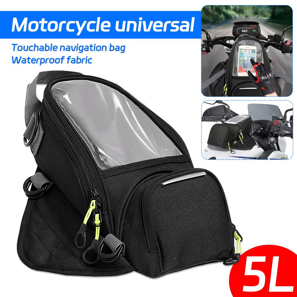 Navigator for Motorcycle Fuel Bag Mobile Phone Navigation Tank Multifunctional Small Oil Reservoit Package