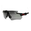 Oakley Solid Color Temples Sunglasses Unisex Couple Model Black
