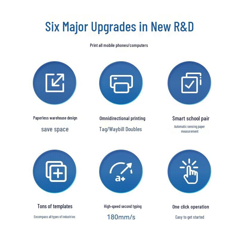 HPRT N31 Desktop Thermal Express Waybill Printer CN plug (adapter included)