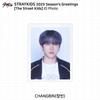 Stray Kids 2025 Поздравления с праздником Дети улиц Фотокарточка Удостоверение личности Фото Сообщение открытка
