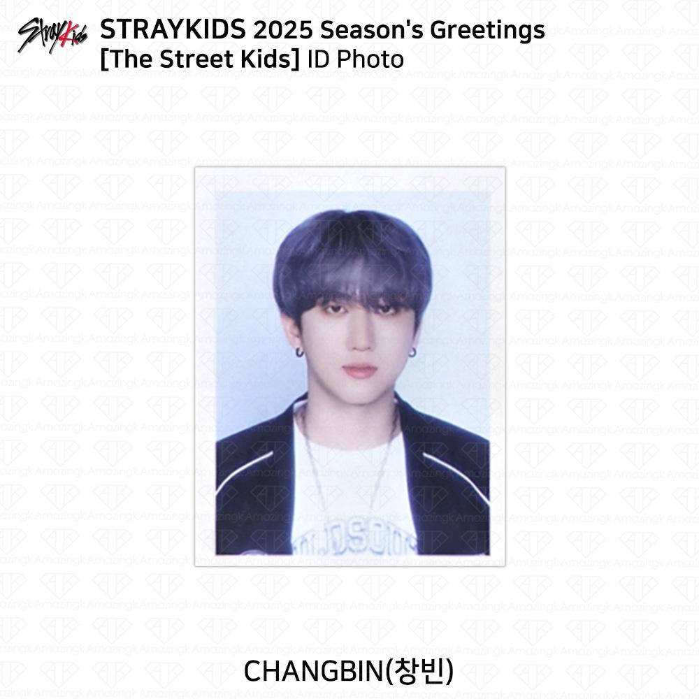 Stray Kids 2025 Поздравления с праздником Дети улиц Фотокарточка Удостоверение личности Фото Сообщение открытка