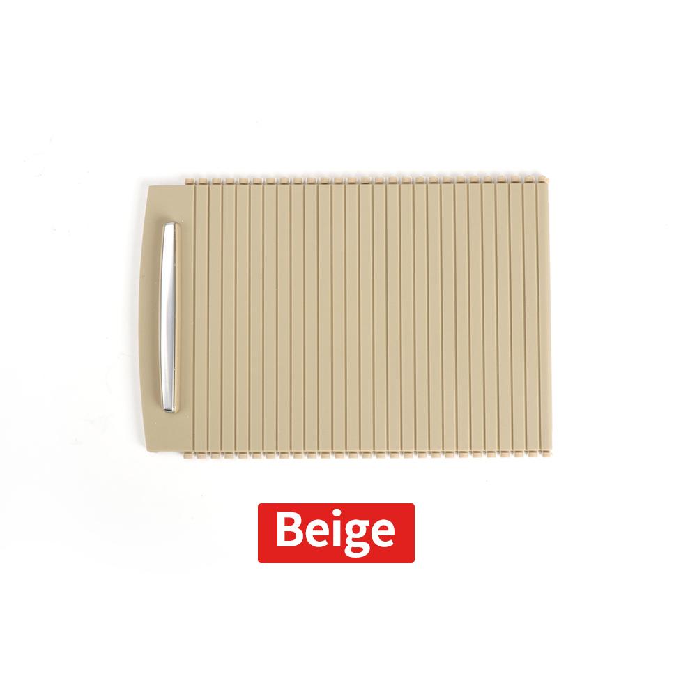 Rear Console Storage Tray Cover Trim Cover Slide Roller Blind Cover Water Cup Holder Curtain For BMW E92 E93 M3