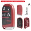 Для Dodge Challenger Charger Durango для Chrysler 300 Jeep SRT 2009-2024 чехол для автомобильного ключа с автокнопками Q5C6