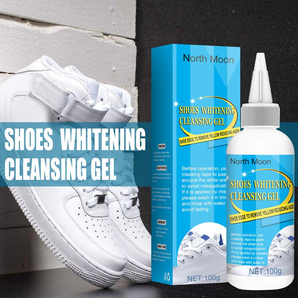 Cleaning Shoes Whitening Gel Shoes Cleaner Shoe Brush Shoe Cleaning  With Tape