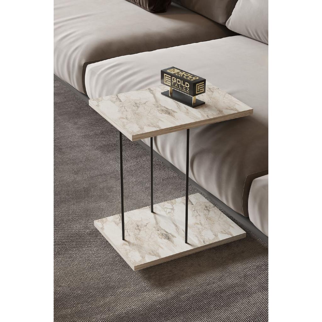 Приставной столик Сервировочный столик на колесиках, прямоугольный, из атлантической сосны