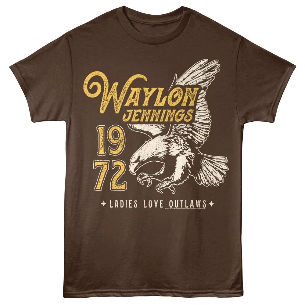 Waylon Jennings Eagle 1972 Men's T Shirt
