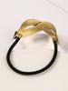 1 шт. Резинки для волос Толстые эластичные резинки для волос Завязки, Металлическое кольцо для волос Головной убор Золотой держатель для волос в хвостик Аксессуары Украшения для женщин