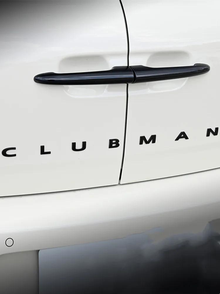 Автомобильная 3D ABS Черная Наклейка Логотип Clubman Эмблема Countryman Буквы Значок на Багажник Автомобиля Для Mini Cooper S Countryman R60 F60 Аксессуары