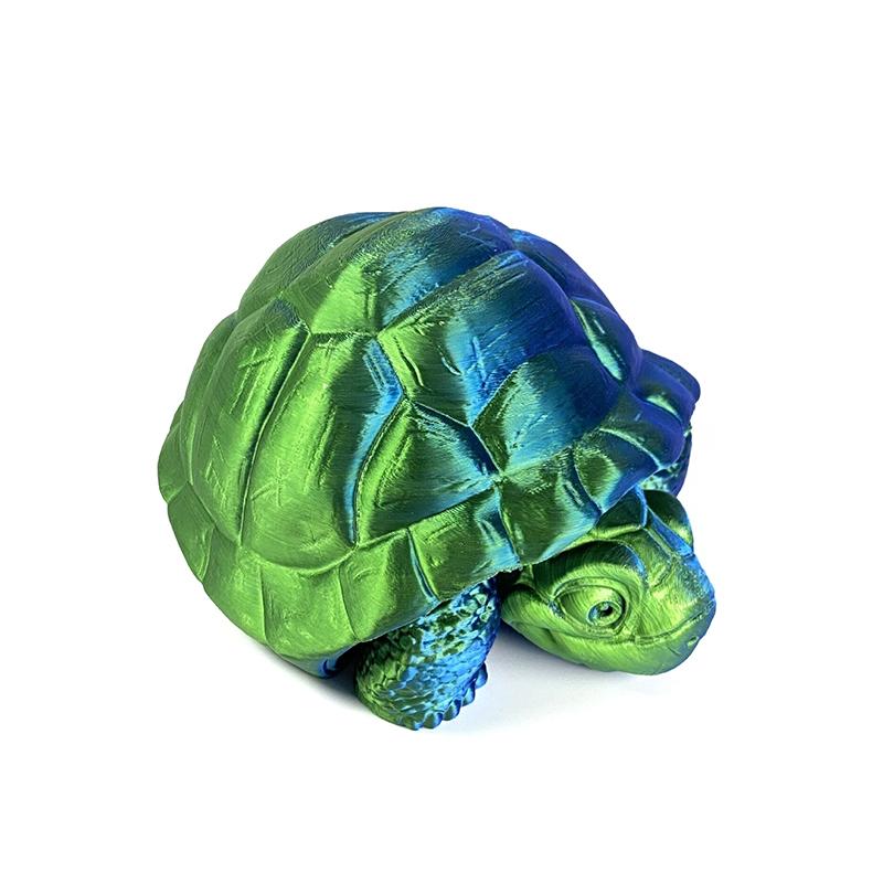 3D-печатные черепахи, животные, игрушки, украшения для дома, комнаты, автомобиля, настольные украшения и свободное движение суставов, многосуставные, подвижные