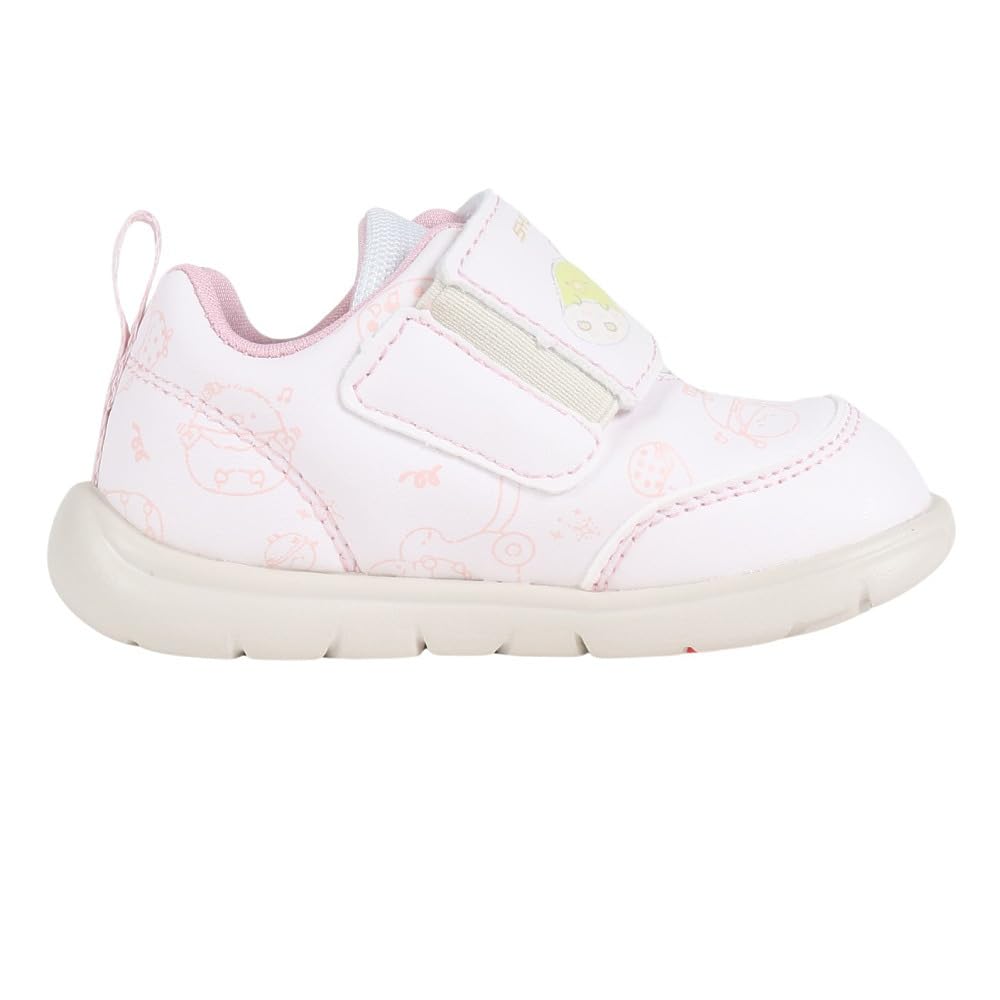 Baby Shoes Sneakers Sumikko Gurashi Wide Lightweight Foot Development Boys Girls SJB 1130 Pink Cm [Shunsoku] 12-15cm 14.5