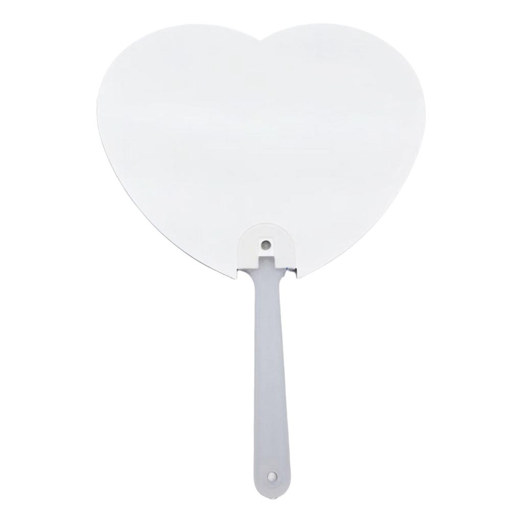 10 шт. Сублимационные веера-лопатки, персонализированные двусторонние заготовки для сублимационных вееров для церковных мероприятий и подарков гостям