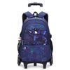 Backpack With Wheels School Bag Roller Student Backpack 6 Wheels (32*18*45CM)ZRY8005