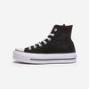 Chuck Taylor All -Star Lift Canvas Black High 560845C Flats Shoes