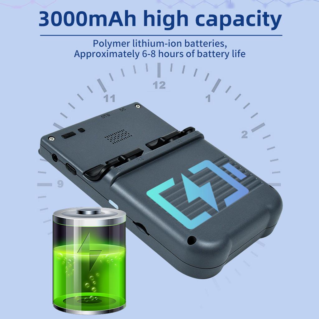 Портативная игровая консоль XU10 со встроенными играми IPS-экраном 3,5-дюймовое игровое устройство с открытым исходным кодом