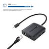 Cable Matters Зарядка PD 8K 4K 120 Гц HDMI USB C Хаб USB Type C HDMI Док 4K 2 порта USB Gigabit Ethernet Черный Thunderbolt 4 USB4 Совместимый с