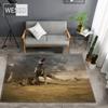 Room Rug Dinosaur 3D Carpet For Living Room Large Bedroom Carpet Animal Print Bedside Mats Non-slip Play Mat