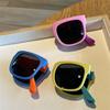 Sunshade Glasses For Kids Outdoor Foldable Sunglasses Travel Goggle Shades Eyewear Square Frame Uv400 Sun Glasses
