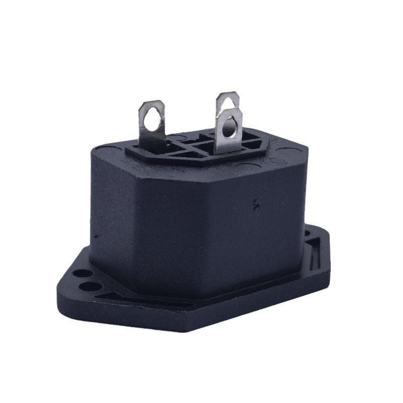 Copper Core 3-Core C-Type Power Socket with Fixing Hole
