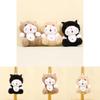 Adorable Su Li Cat Plush Toy Keychain Cute Cartoon Cat Bag Charm Doll