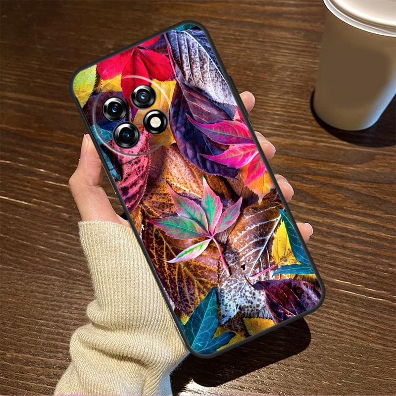 Красочные листья Чехол для OnePlus 15 13 12 11 15R 13R 12R 8T 10T 13T Для OnePlus Nord 5 CE 2 3 4 Lite N20 N30