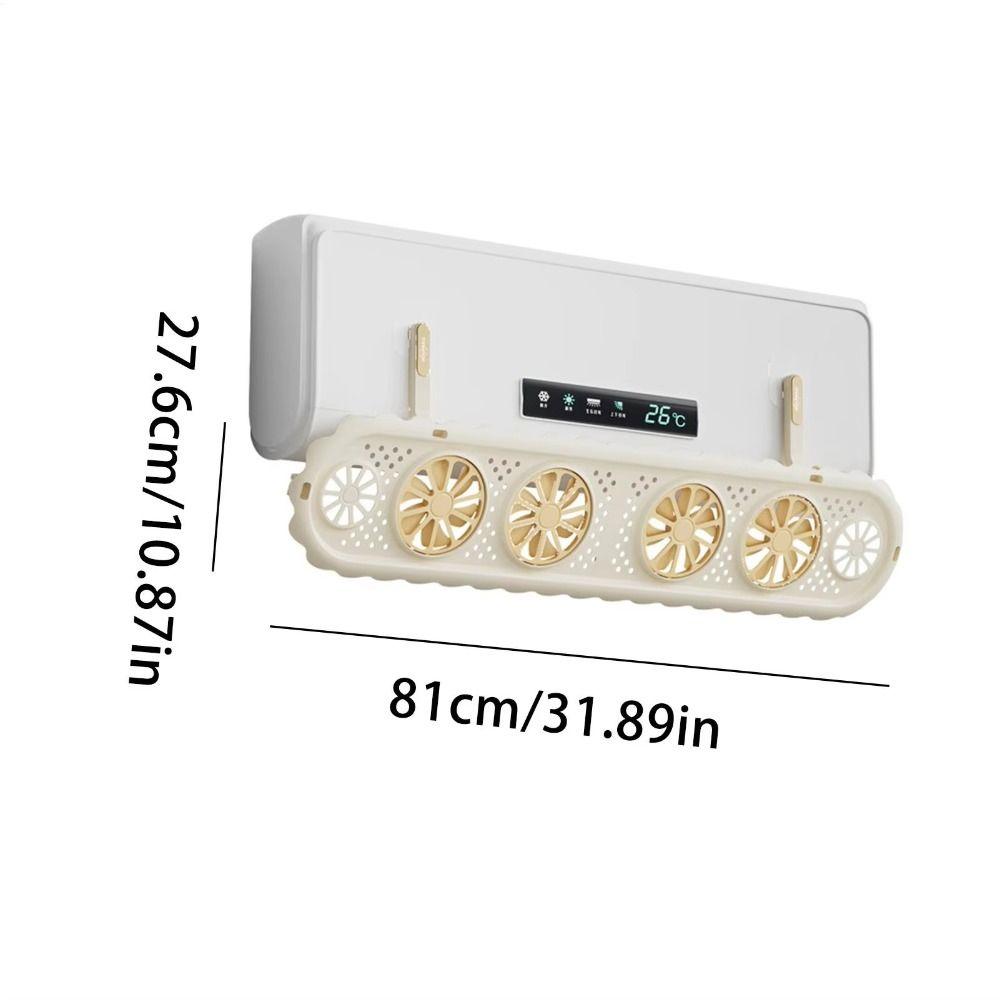 Reusable AC Wind Deflector Universal Air Outlet Cover Durable Air Flow Guide Bedroom Cooling