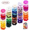 50 Pcs Velvet Hair Ties Elastic Rubber Bands Hairbands Scrunchies Ponytail Hairband for Women