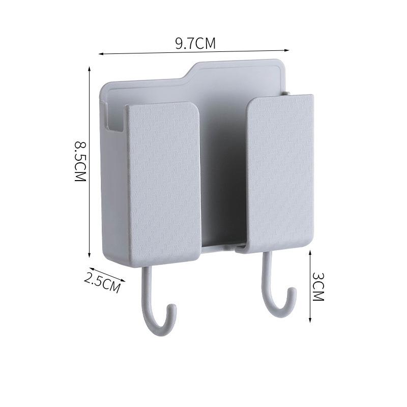 4/1 шт настенный ящик для хранения многофункциональный органайзер без перфорации пульт дистанционного управления телевизором DIY держатель для зарядки мобильного телефона