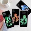 Прозрачный чехол аниме Genshin Impact для Xiaomi Mi Poco X3 NFC M3 Pro F3 F1 11 Lite 12 Note 10 11T 9T, прозрачный чехол для телефона