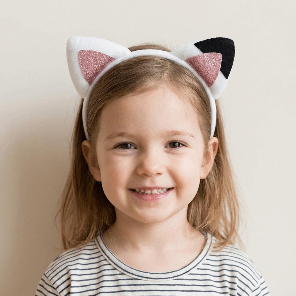 Korean Style Cat Ears Headband Thin Hair Hoop Funny Headwear Gift