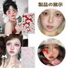 face seal 5 pieces set rhinestone heart ribbon butterfly lara rhinestone face sticker crystal face sticker glitter sticker Easy to apply face stone
