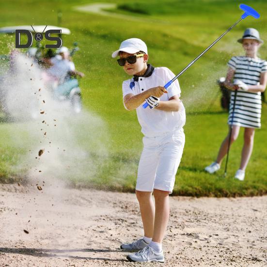 Паттер для гольфа, двухсторонний детский паттер, паттер для мини-гольфа, регулируемый паттер из нержавеющей стали для детей, подростков, взрослых