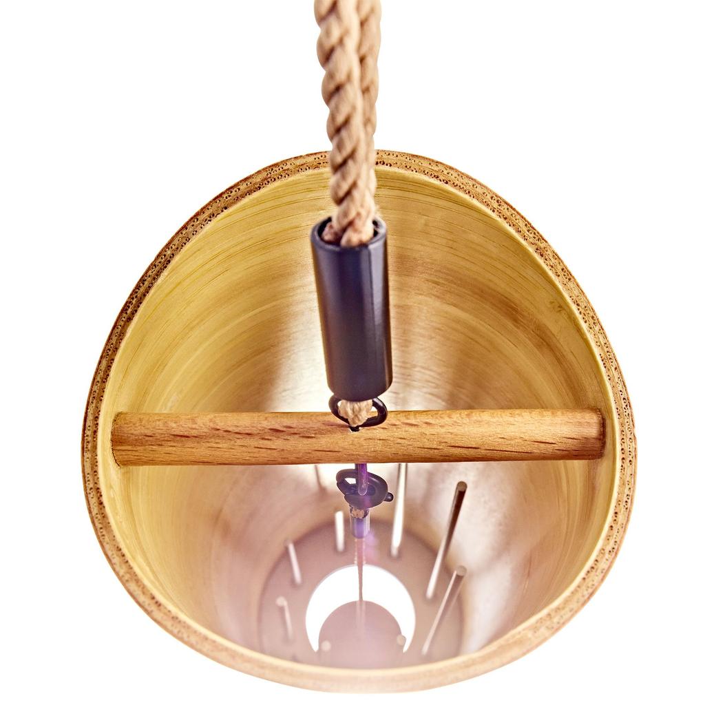 MEINL Sonic Energy Collection Cosmic Bamboo Chime Stella (Night) by CBCSTELLA [Includes Two Wooden Pendulums, One Acrylic]