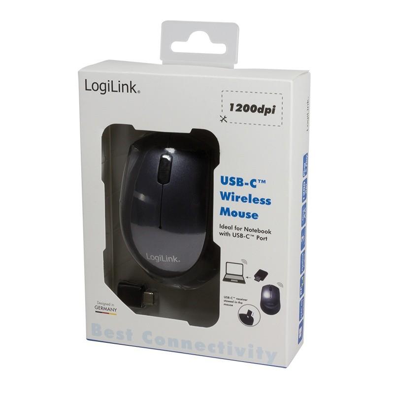 Беспроводная оптическая USB-C мышь, 2,4 ГГц