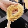 Multifunctional Kitchen Pot Brush Wooden Handle Pan Cleaning Brush Nonstick Pan Cleaner Dishwash Brush Kitchen Tools