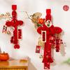 Good Luck Spring Festival Pendant Cotton Lucky Charm Wall Door Hanging Ornaments  Living Room