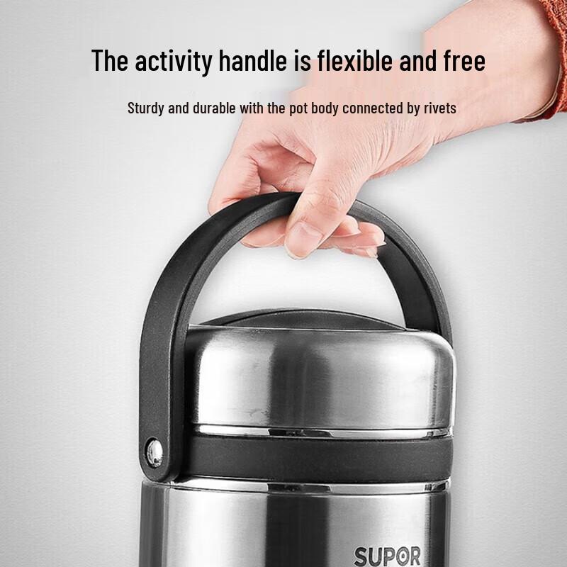 SUPOR 1.5L 3-Layer 304 Stainless Steel Thermal Lunch Box
