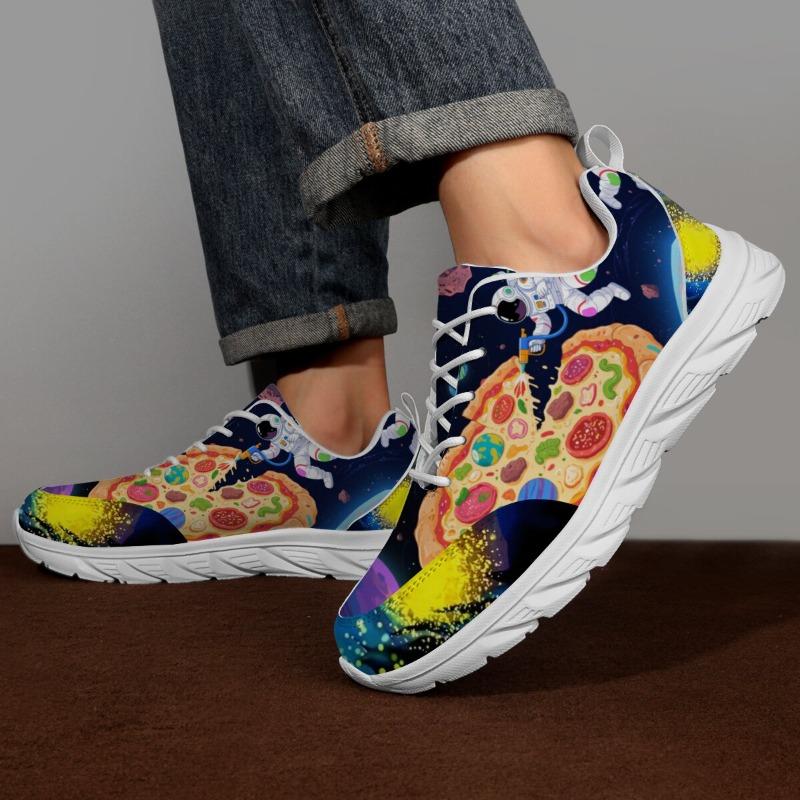 YRZL Men Sports Shoes Athletic Sneakers Running Lightweight Non Slip Comfortable Breathable Gym Training Walking Casual Shoes