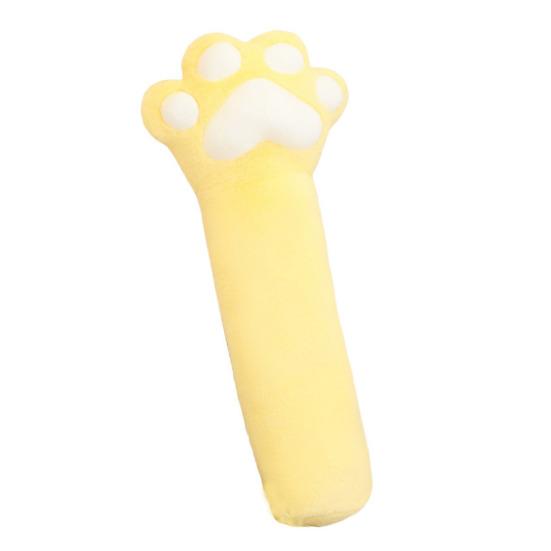 Leg Pillow for Side Sleepers Long Cat Paw Pillow Elastic Fully Filling