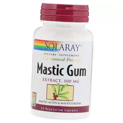 Экстракт Мастиковой Смолы, Mastic Gum Extract 500, Solaray 45вегкапс (72411010)