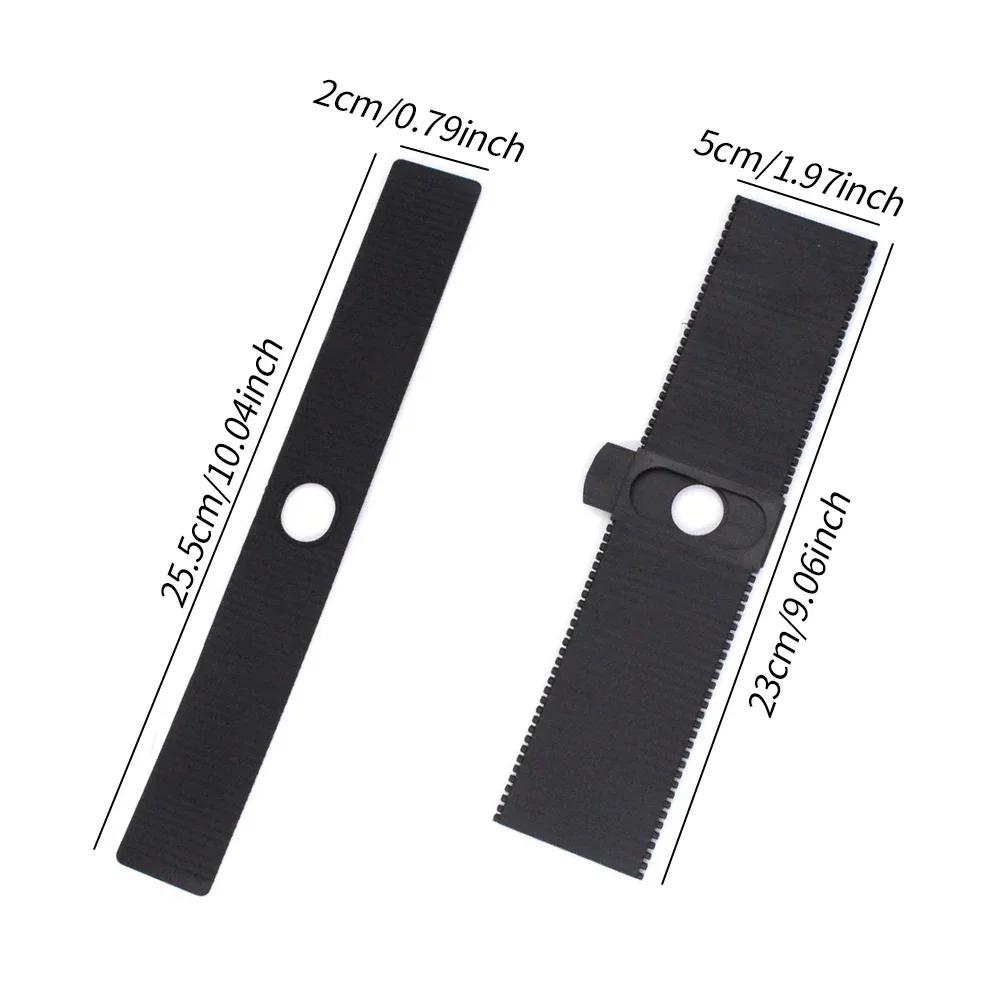 Car Shift Panel Dust Cover Shift Lever Panel Trim Strip Slider Accessories For VW Bora Golf MK4 Polo Beetle Skoda Fabia