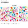 Set Self Adhesive Acrylic Material Gem Stickers - Acrylic Rhinestones for Crafts, Small DIY Craft Decorative Diamond Stickers
