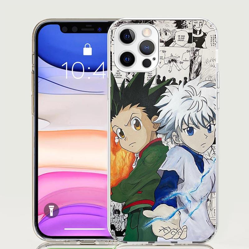 Чехол для телефона с аниме Hunter X HXH для iPhone 17 Air 16 15 Plus 11 14 Pro Max 13 Mini 12 7 8 + SE Узор Арт Индивидуальная Крышка 17 Air