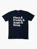 Fat Freddy's Drop Flaco & Freddy & Augie & Doug - Texas Tornados Premium T-Shirt