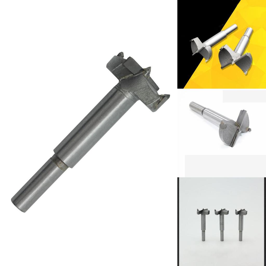 Durable Forstner Wood Boring Hole Saw Auger Opener Triangular Cutter Tool Drill Bit With High Hardness