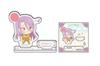 Naughty! Touken Ranbu ~Everyone's Naughty Time~ Scratch Card 2nd Edition C Prize Acrylic Stand Plate Hachisuka Kotetsu