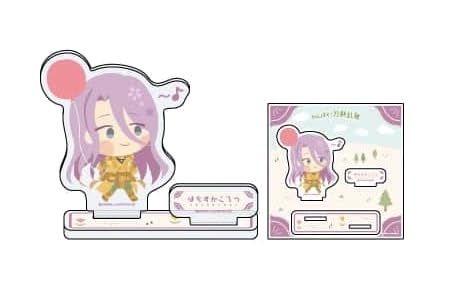 Naughty! Touken Ranbu ~Everyone's Naughty Time~ Scratch Card 2nd Edition C Prize Acrylic Stand Plate Hachisuka Kotetsu