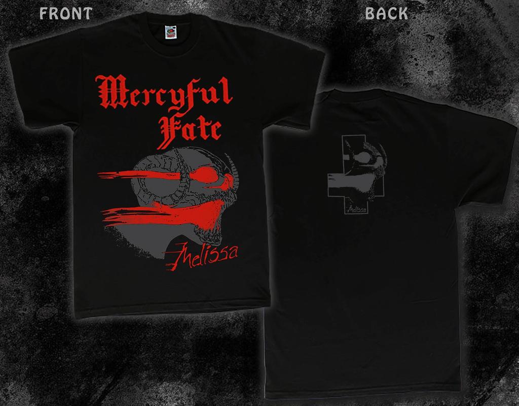 D D P Услуги.-Новая футболка с принтом -MERCYFUL FATE- Мелисса - размер : S,M ,L,XL,2-3-4-5-6-7XL